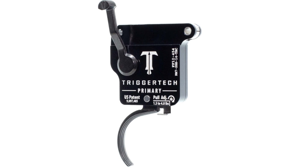 Triggertech Remington Model 7 Curved Trigger, BLACK, REMINGTON MODEL 7, RM7-SBB-14-TBC