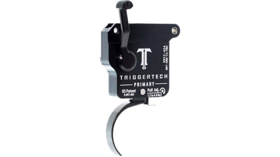 Triggertech Remington Model 7 Curved Trigger, BLACK, REMINGTON MODEL 7, RM7-SBB-14-TBC