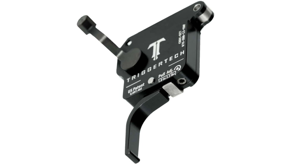 Triggertech Remington Model 7 Primary Flat Trigger, BLACK, REMINGTON MODEL 7, RM7-SBB-14-TBF