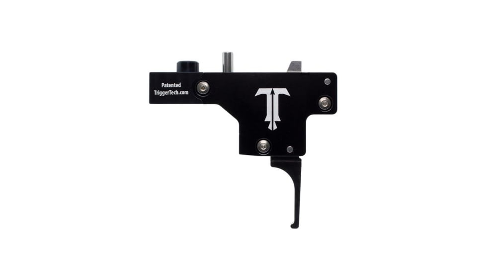 Triggertech Weatherby Mark V Primary Flat Trigger, 1.5 - 4 lb, Black, WM5-SBB-14-NBF