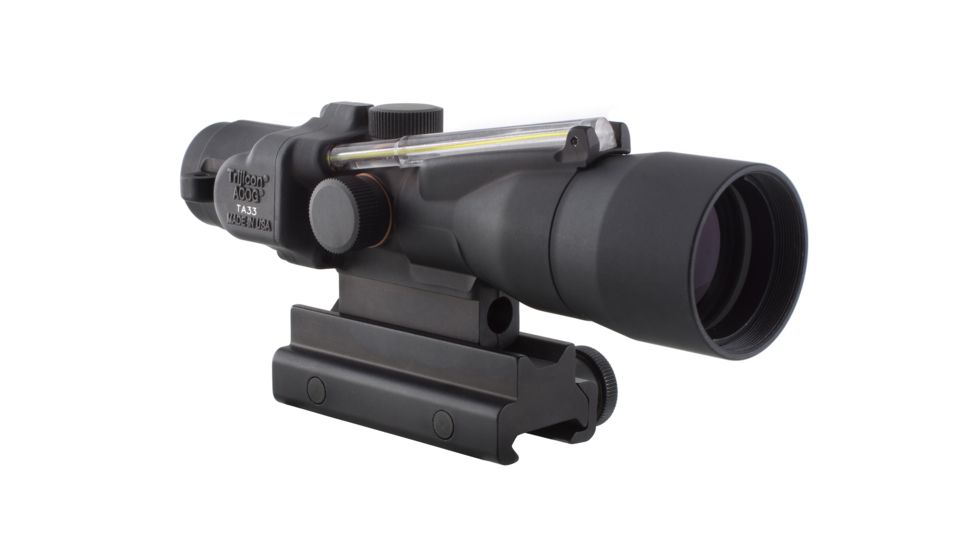 Trijicon ACOG 3x30 Dual Ill Rifle Scope w/Mount, Amber Crosshair .308 WIN Reticle
