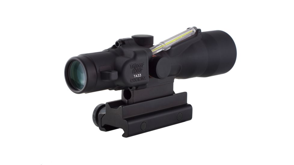 Trijicon ACOG 3x30 Dual Ill Rifle Scope w/Mount, Amber Crosshair .308 WIN Reticle, Open Box