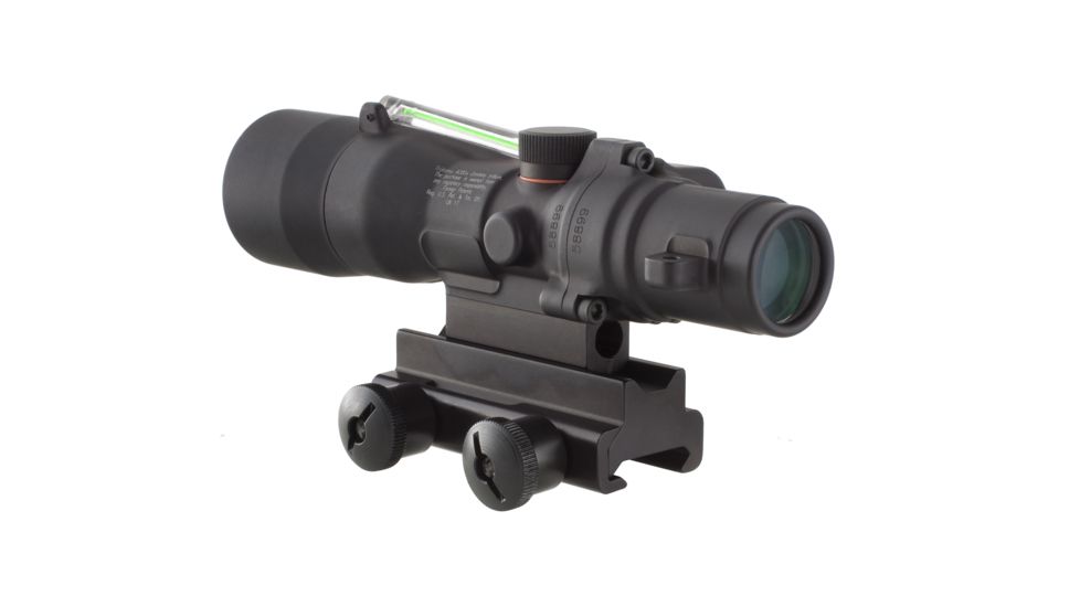 Trijicon ACOG 3x30 Dual Ill Rifle Scope w/Mount, Green Crosshair .308 WIN Reticle