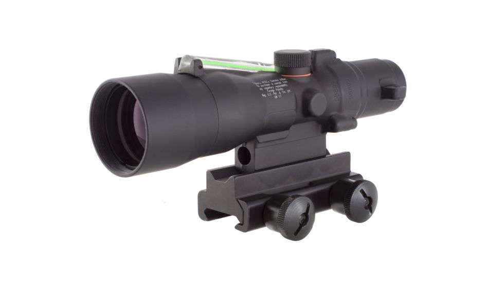 Trijicon ACOG 3x30 Dual Ill Rifle Scope w/Mount, Green Crosshair .308 WIN Reticle