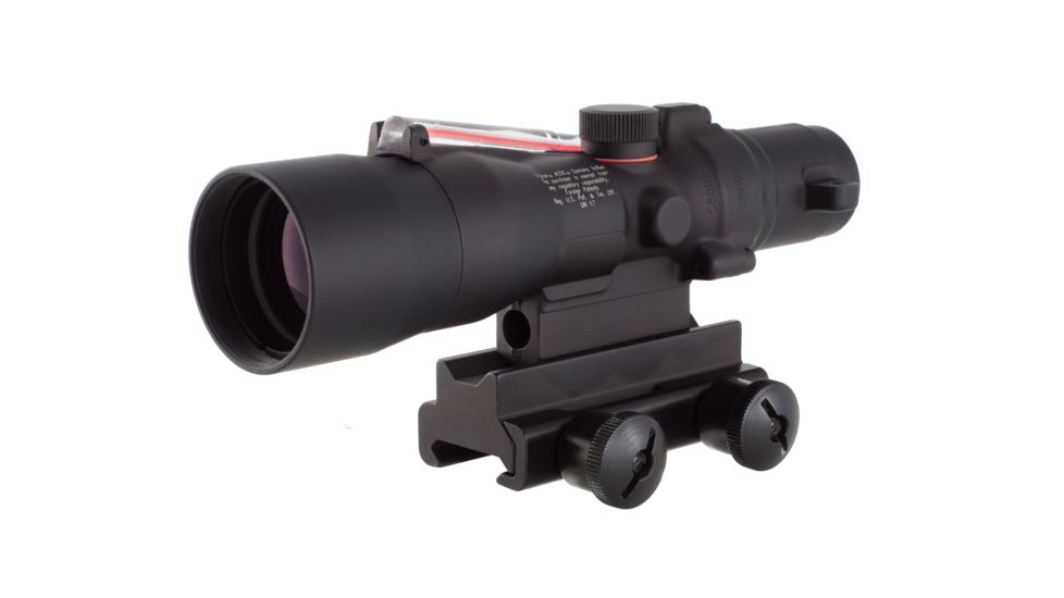 Trijicon ACOG 3x30 Dual Ill Rifle Scope w/Mount, Red Chevron .308 WIN Reticle
