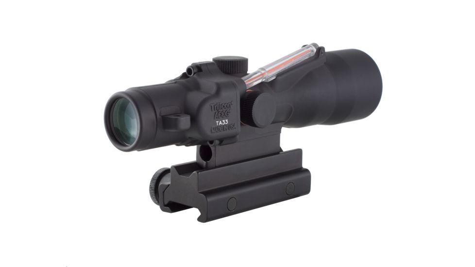 Trijicon ACOG 3x30 Compact Rifle Scope, Red Crosshair .223 REM Reticle w/ TA60 Mount TA33R-11