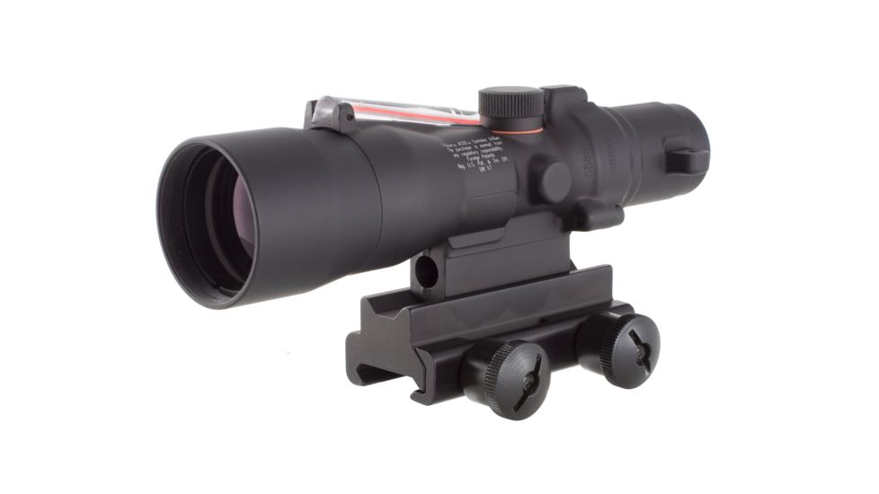 Trijicon ACOG 3x30 Compact Rifle Scope, Red Crosshair .223 REM Reticle w/ TA60 Mount TA33R-11