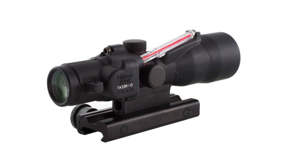 Trijicon ACOG 3x30 Scope, Red Horseshoe/Dot 7.62x39 Reticle w/ TA51 Mount TA33R-13