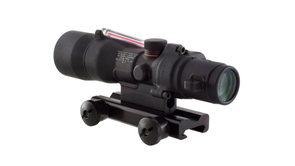 Trijicon ACOG 3x30 Scope, Red Horseshoe/Dot 7.62x39 Reticle w/ TA51 Mount TA33R-13