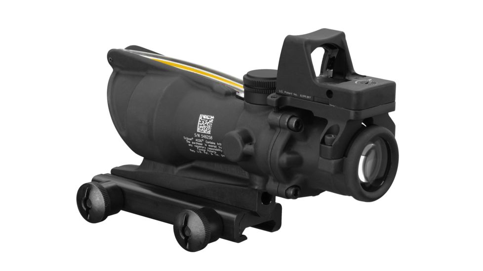 NEW Trijicon ACOG 4x32 Dual Illuminated Amber Crosshair .223 Ballistic Reticle, 3.25MOA RMR Sight WITHOUT Multi-Tool TA31RMR-A