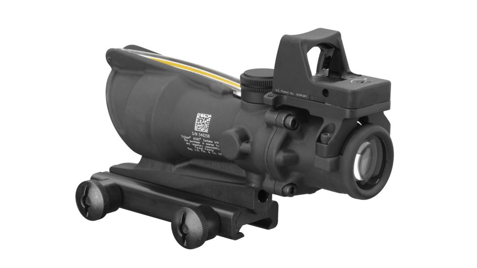 Open Box, Dealer Demo, Trijicon ACOG 4x32 Dual Illuminated Amber Crosshair .223 Ballistic Reticle, 3.25MOA RMR Sight WITHOUT Multi-Tool TA31RMR-A-DMO