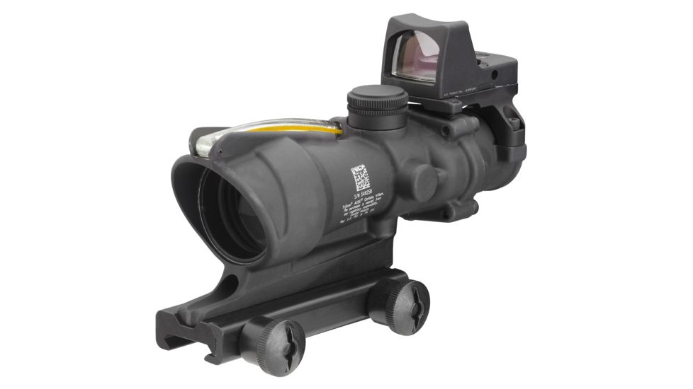 NEW Trijicon ACOG 4x32 Dual Illuminated Amber Crosshair .223 Ballistic Reticle, 3.25MOA RMR Sight WITHOUT Multi-Tool TA31RMR-A