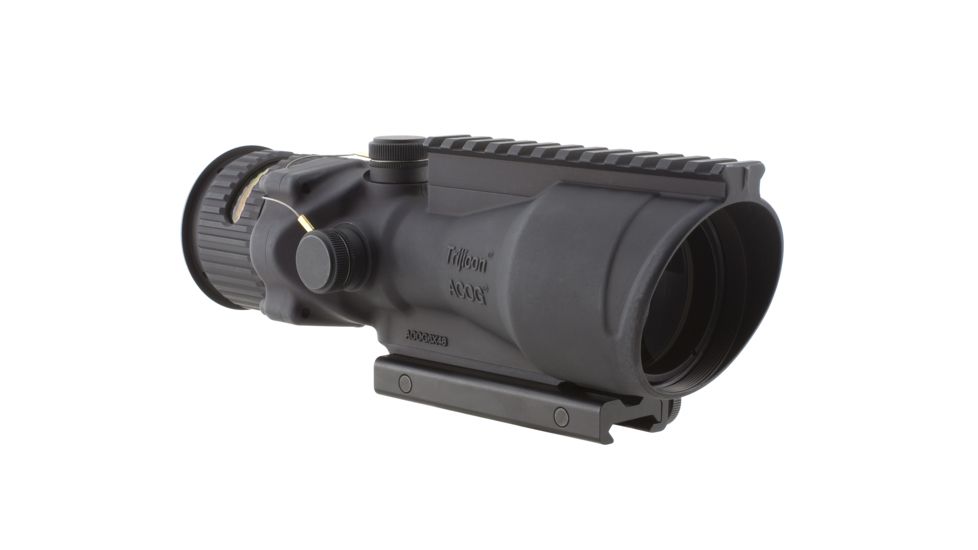 Trijicon ACOG 6x48 Dual Ill Rifle Scope w/Mount, Amber Chevron .223 Reticle