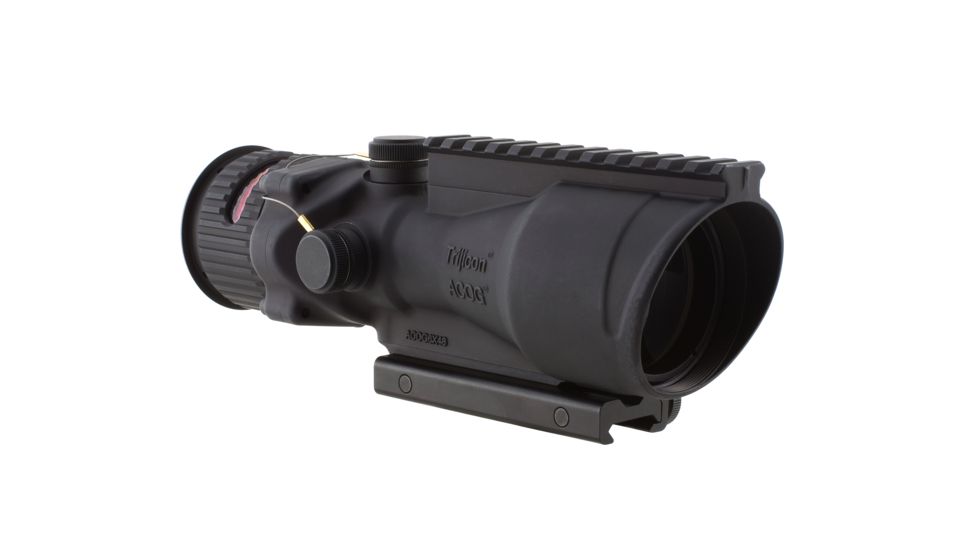Open Box,Dealer DMO, Trijicon ACOG 6x48 Dual Ill Rifle Scope w/Mount, Red Chevron BAC .50 BMG Reticle