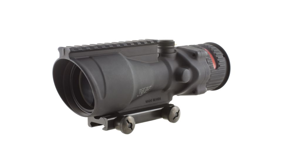 Trijicon ACOG 6x48 Dual Ill Rifle Scope w/Mount, Red Chevron BAC .50 BMG Reticle