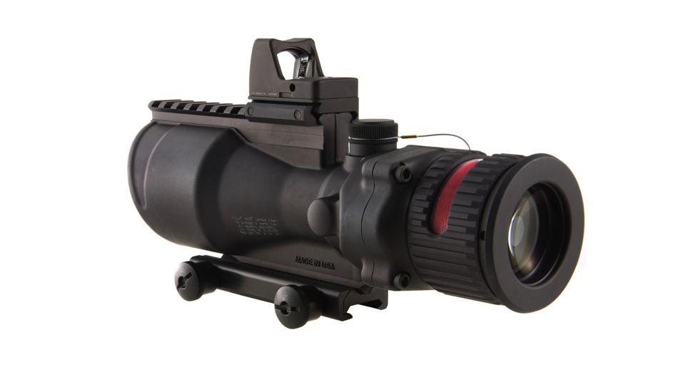 Trijicon ACOG 6x48 Red Chevron .223 Reticle Rifle Scope w/Mount &amp; 8MOA RMR Sight