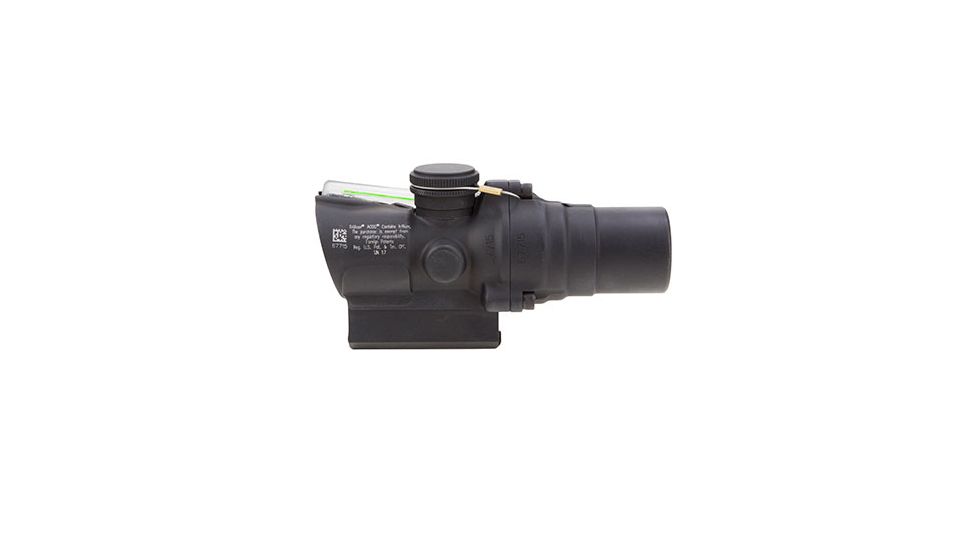 Trijicon 1.5x16S Compact ACOG Rifle Scope,Dual Illuminated Green Ring,2 MOA Center Dot Reticle w/ M16 Carry Handle Base and Mounting Screw 400140