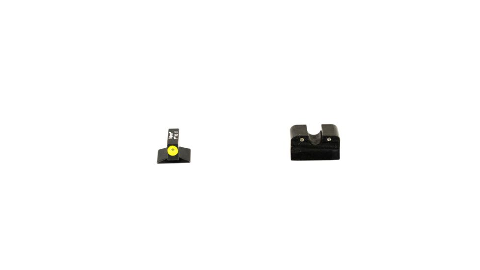 Trijicon 1911 Colt Cut HD Night Sight Set - Yellow Front Outline CA101Y