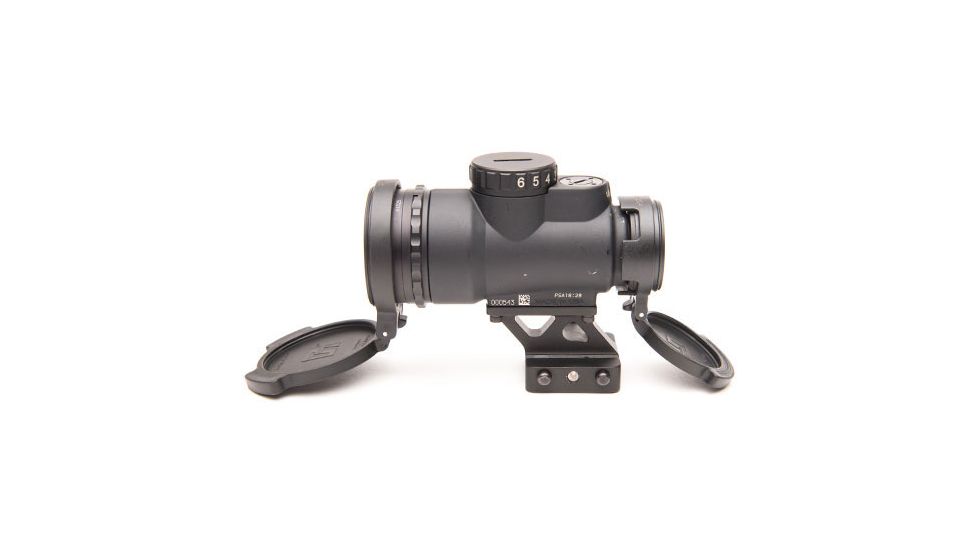 Trijicon 1x25 MRO Patrol 2 MOA Adjustable Red Dot Sight w/ 1/3 Co-Witness Quick Release Mount AC32071, Black, 2200018