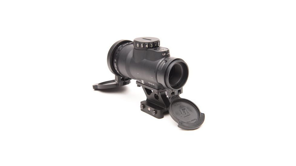 Trijicon 1x25 MRO Patrol 2 MOA Adjustable Red Dot Sight w/ 1/3 Co-Witness Quick Release Mount AC32071, Black, 2200018