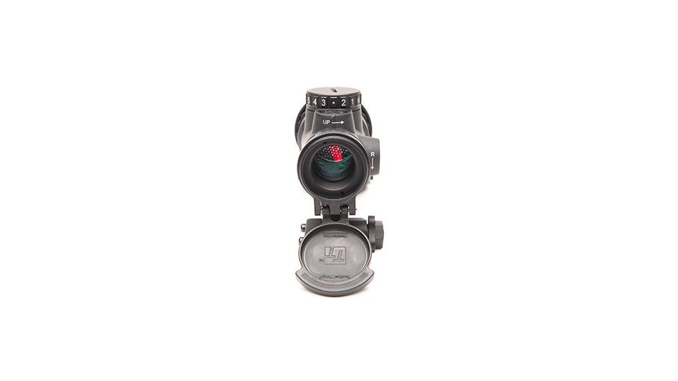Trijicon 1x25 MRO Patrol 2 MOA Adjustable Red Dot Sight w/ 1/3 Co-Witness Quick Release Mount AC32071, Black, 2200018
