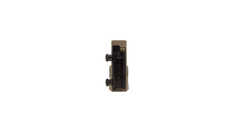 Trijicon 1x42 Reflex Sight, CK-FDE, Amber 6.5 MOA Dot Reticle, ACOG Base with TA51 Fla, 800091