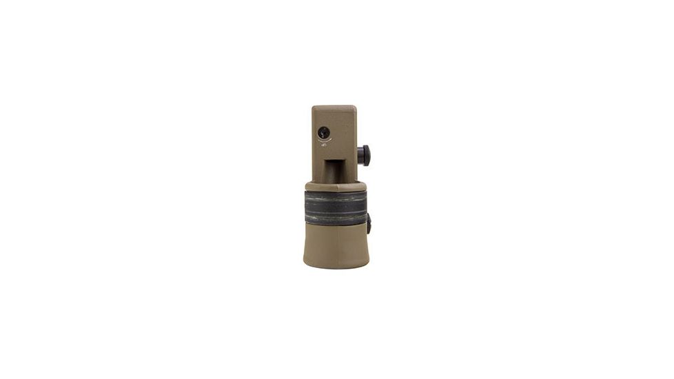 Trijicon 1x42 Reflex Sight, CK-FDE, Amber 6.5 MOA Dot Reticle, ACOG Base with TA51 Fla, 800091