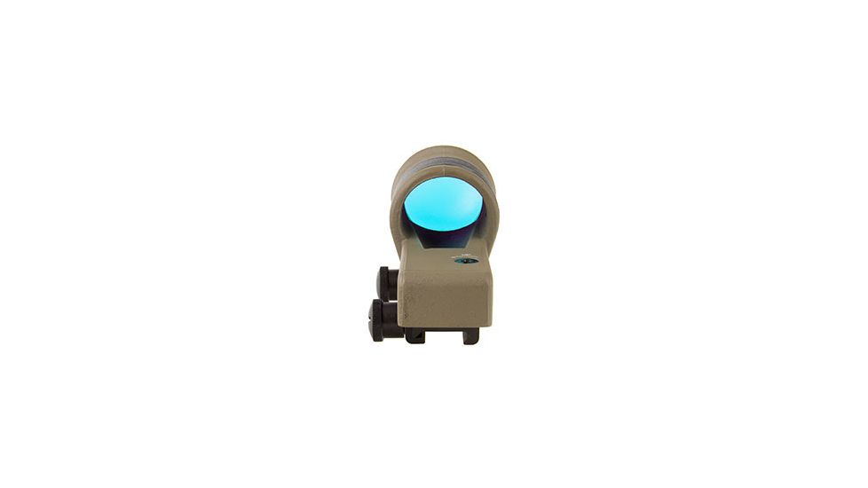 Trijicon 1x42 Reflex Sight, CK-FDE, Amber 6.5 MOA Dot Reticle, ACOG Base with TA51 Fla, 800091