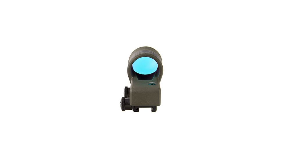 Trijicon 1x42 Reflex Sight, CK- ODG, Amber 4.5 MOA Dot Reticle, ACOG Base with TA51 Fla, 800108