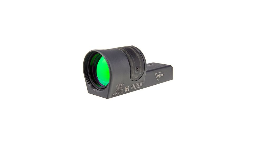 Trijicon 1x42 Reflex Sight, CK-Sniper Gray, Amber 4.5 MOA Dot Reticle, Reflex Base without Mou, 800092