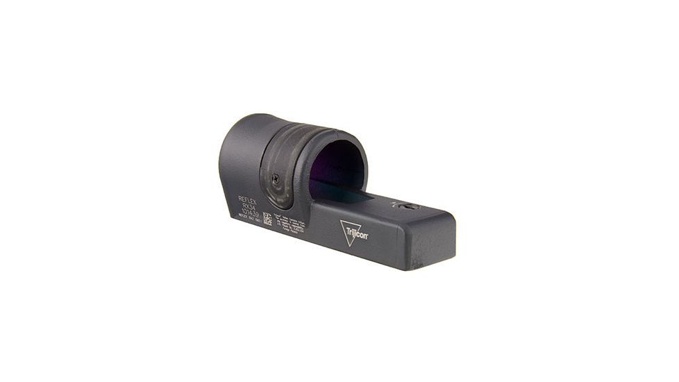 Trijicon 1x42 Reflex Sight, CK-Sniper Gray, Amber 4.5 MOA Dot Reticle, Reflex Base without Mou, 800092