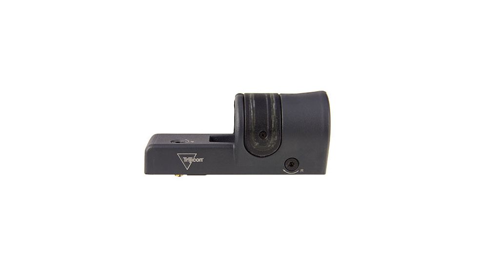 Trijicon 1x42 Reflex Sight, CK-Sniper Gray, Amber 6.5 MOA Dot Reticle, ACOG Base with TA51 Fla, 800089