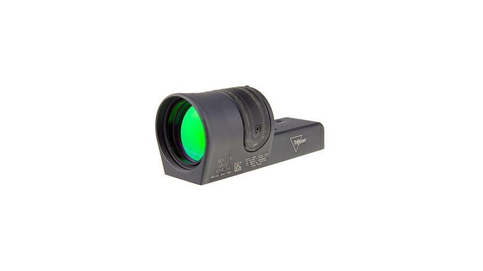 Trijicon 1x42 Reflex Sight, CK-Sniper Gray, Amber 6.5 MOA Dot Reticle, Reflex Base without Mou, 800065