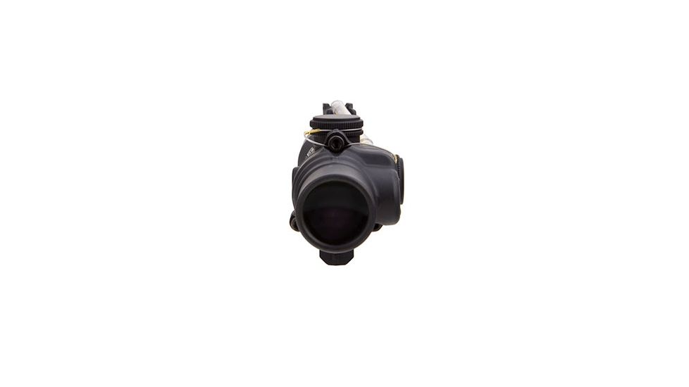 Trijicon 2x20 Compact ACOG Rifle Scope,Dual Illuminated Amber 9.2 MOA Triangle Reticle w/ M16 Carry Handle Base and Mounting Screw 400146
