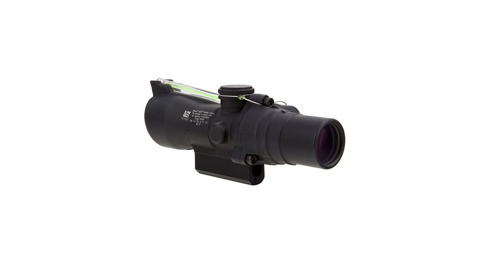 Trijicon 2x20 Compact ACOG Rifle Scope,Dual Illuminated Green Crosshair Reticle w/ M16 Carry Handle Base and Mounting Screw 400149