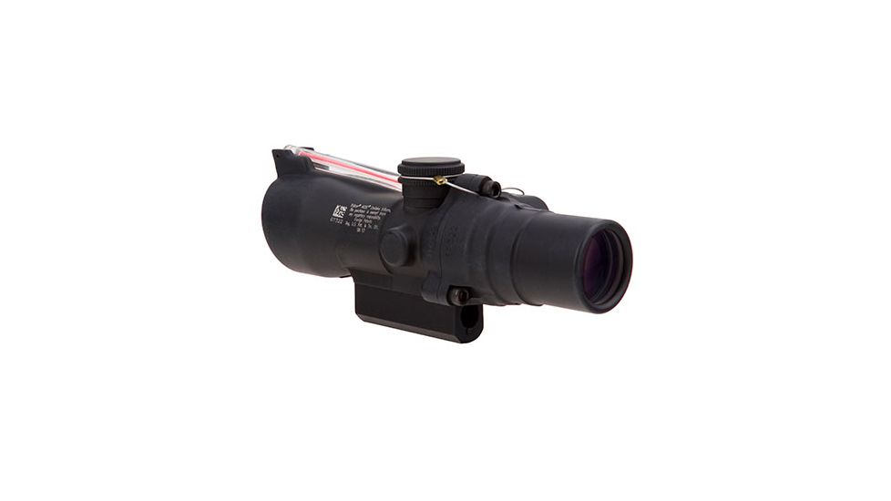 Trijicon 2x20 Compact ACOG Rifle Scope,Dual Illuminated Red 6.9 MOA Dot Reticle w/ M16 Carry Handle Base and Mounting Screw 400152