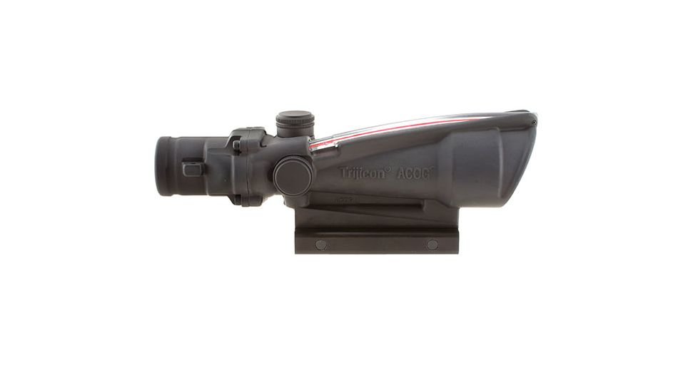 Trijicon ACOG TA11 3.5x35mm Rifle Scope, Black, Red Crosshair .300 AAC Blackout Reticle, MOA Adjustment, 100414