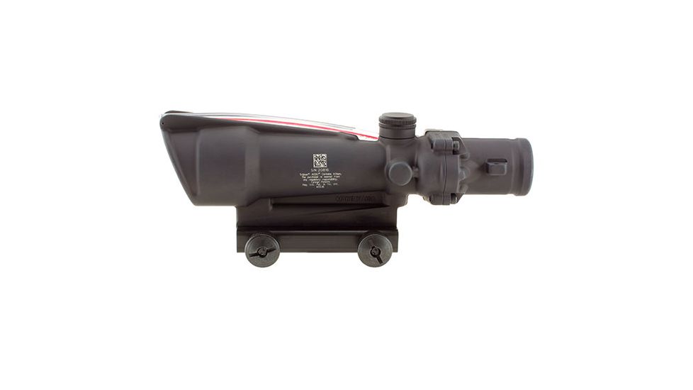 Trijicon ACOG TA11 3.5x35mm Rifle Scope, Black, Red Crosshair .300 AAC Blackout Reticle, MOA Adjustment, 100414