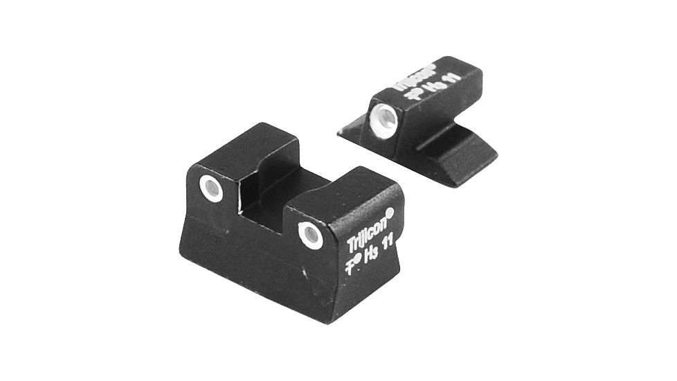 Trijicon Bright &amp; Tough 3 Dot Green Front &amp; Yellow Rear Night Sight Set - Beretta Vertec