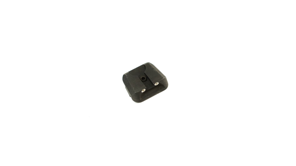 Trijicon Bright &amp; Tough 3 Dot Night Sight Set, Green Front &amp; Orange Novak Rear- For Glock Pistols - GL11O