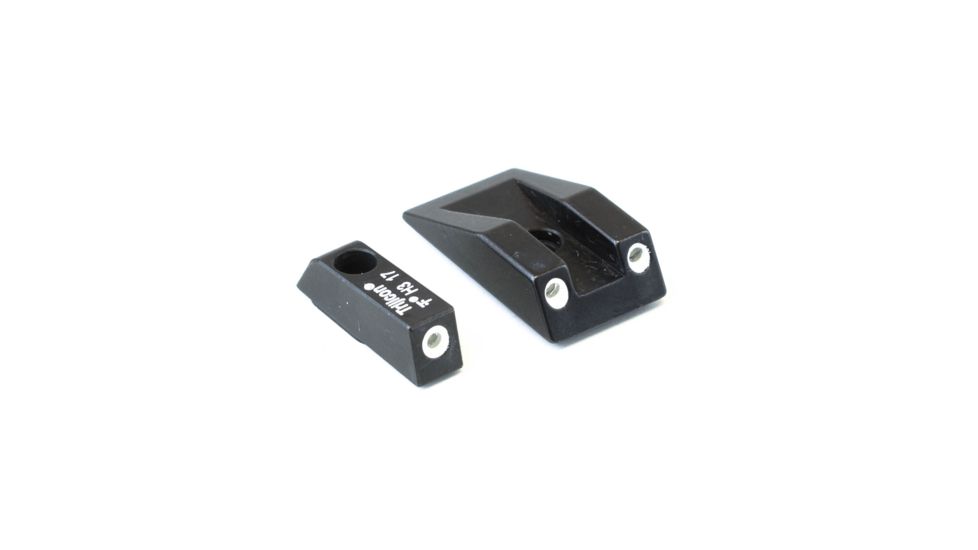 EDEMO Trijicon Bright &amp; Tough 3 Dot Night Sight Set, Green Front &amp; Rear - Taurus PT111/132/138/140/145, EDEMO1