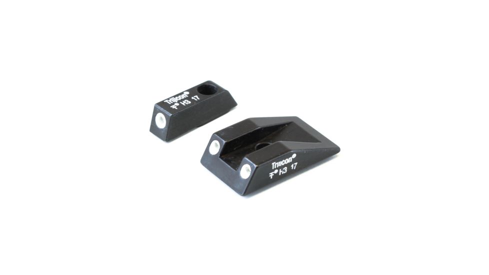EDEMO Trijicon Bright &amp; Tough 3 Dot Night Sight Set, Green Front &amp; Rear - Taurus PT111/132/138/140/145, EDEMO1