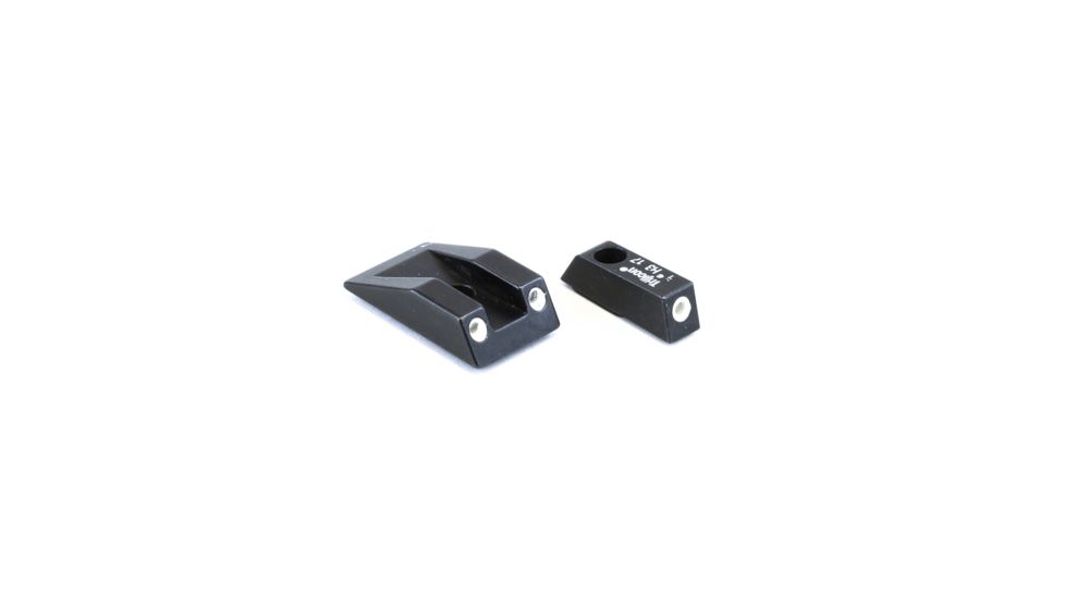 Trijicon Bright &amp; Tough 3 Dot Night Sight Set, Green Front &amp; Yellow Rear - Taurus PT111/132/138/140/145