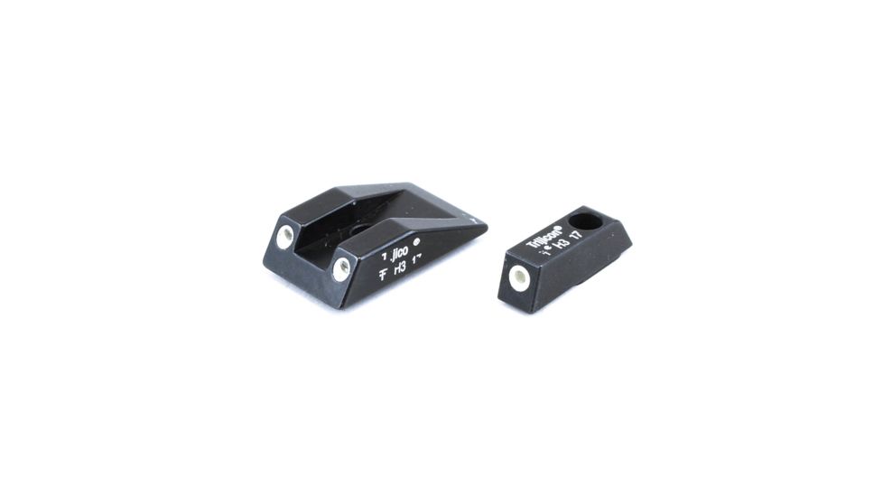 Trijicon Bright &amp; Tough 3 Dot Night Sight Set, Green Front &amp; Yellow Rear - Taurus PT111/132/138/140/145