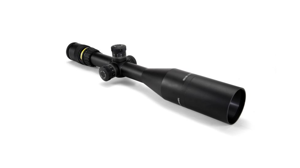 Trijicon AccuPoint TR-23 5-20x50mm Rifle Scope, 30 mm Tube, Second Focal Plane, Matte, Black, Amber BAC Triangle Post Reticle, MOA Adjustment, TR-23