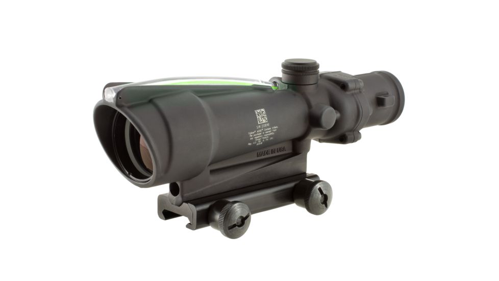 Trijicon 3.5x35 ACOG Illuminated Scope with Green Chevron Reticle