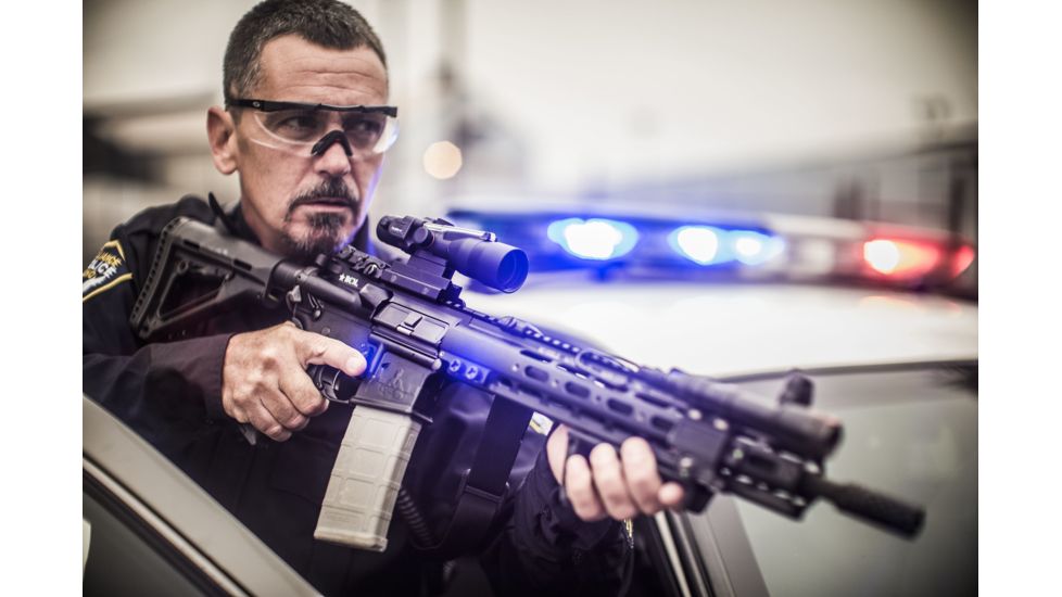 Trijicon ACOG TA33 3x30mm Rifle Scope, Black, Amber Crosshair .308 / 168 Grain Reticle, MOA Adjustment, 400122