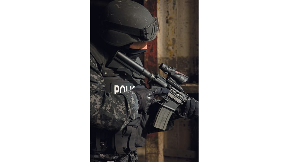 Trijicon ACOG TA33 3x30mm Rifle Scope, Black, Amber Crosshair .308 / 168 Grain Reticle, MOA Adjustment, 400122