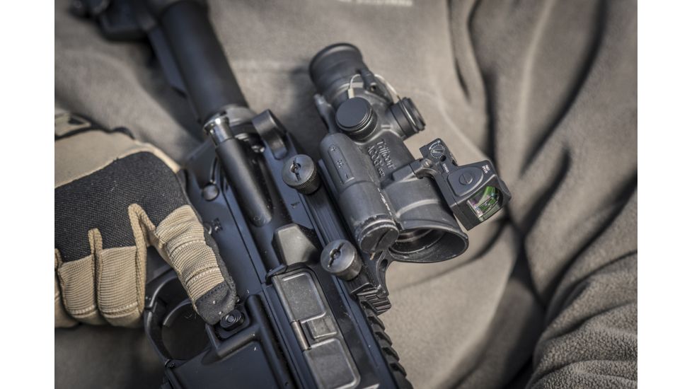 Trijicon ACOG TA33 3x30mm Rifle Scope, Black, Amber Crosshair .308 / 168 Grain Reticle, MOA Adjustment, 400122