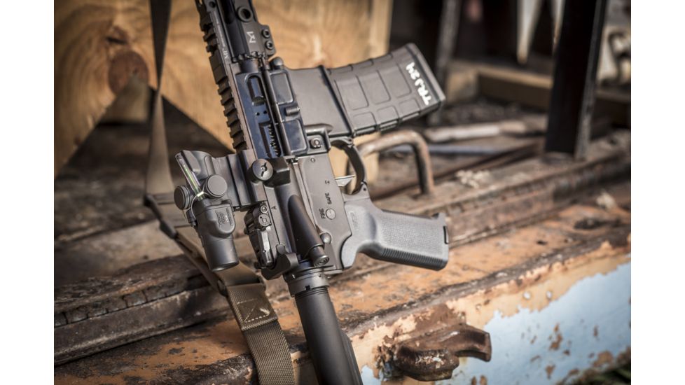 Trijicon ACOG TA33 3x30mm Rifle Scope, Black, Amber Crosshair .308 / 168 Grain Reticle, MOA Adjustment, 400122